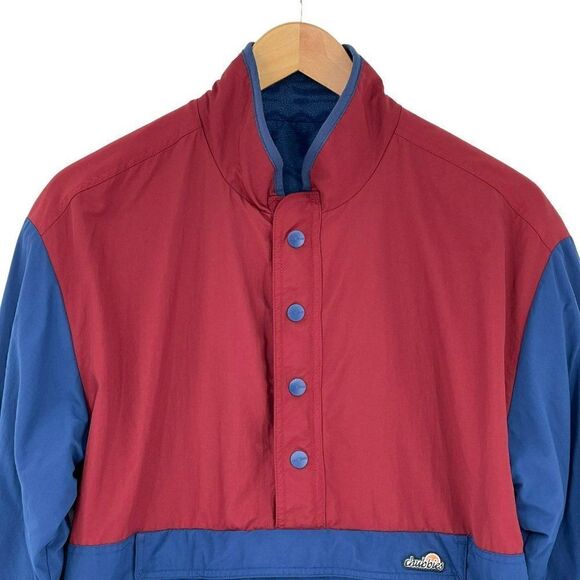 Chubbies The Arctic Tundra Reversible Fleece Pullover Windbreaker Jacket Small - Picture 3 of 14